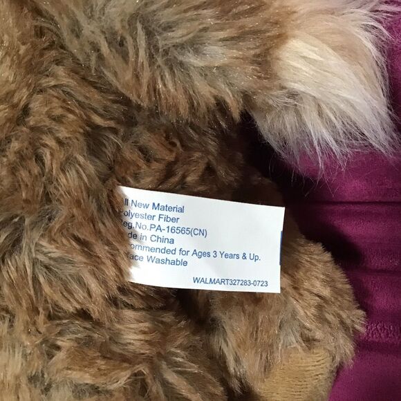 Woolly Mammoth Elephant Plush Tusks Realistic 12 X 9  Stuffed Animal - Picture 10 of 10